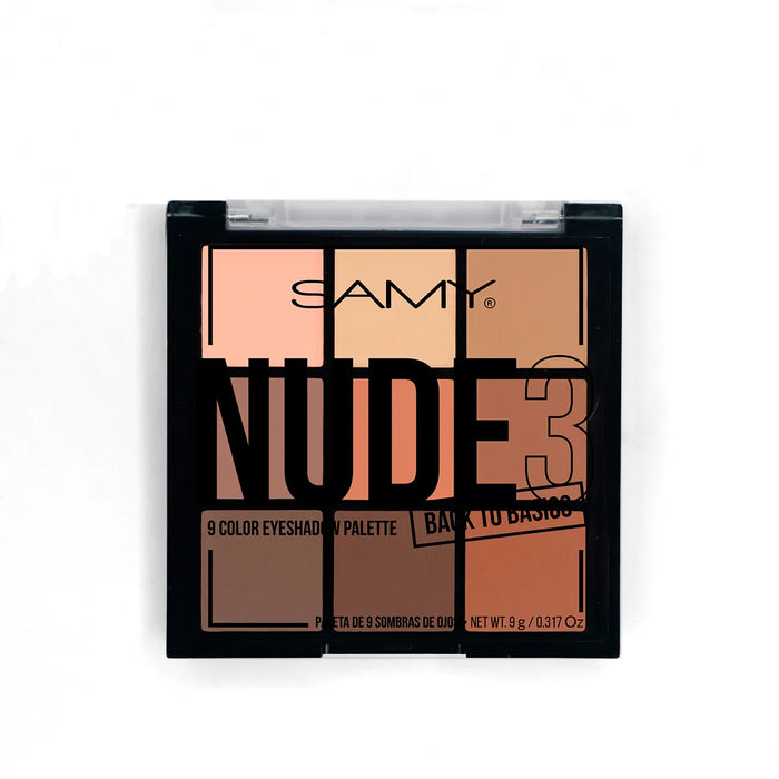 Paleta de Sombras Samy Nude 3 X9