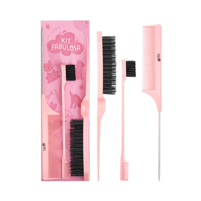 Kit Cepillos Cabello Trendy Kfp2288