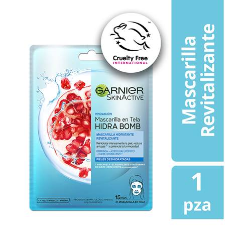Mascarilla Facial Hidra Bomb Granada Garnier