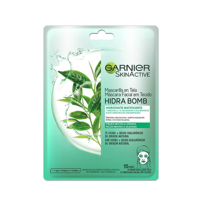 Mascarilla Facial Hidra Bomb Garnier