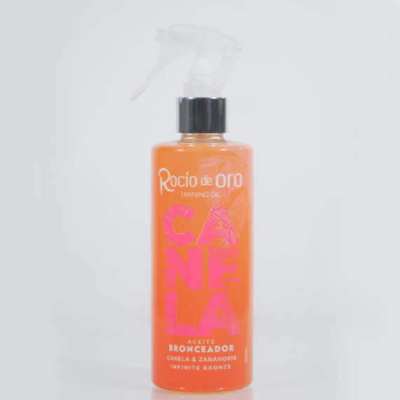 Aceite Bronceador Canela Rocio de Oro