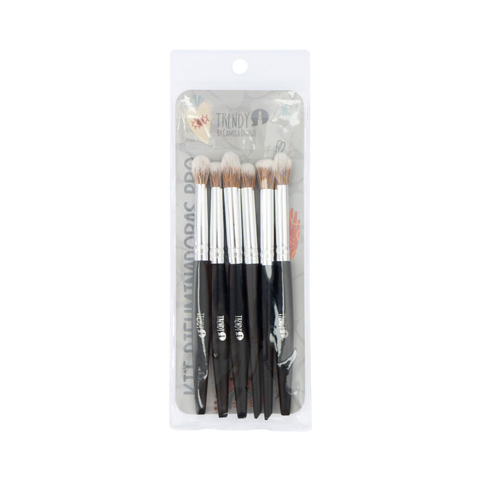 Kit de Brochas Trendy Difuminadoras Pro