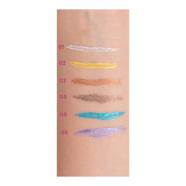 Delineador en Glitter Pearl Mixed Ushas