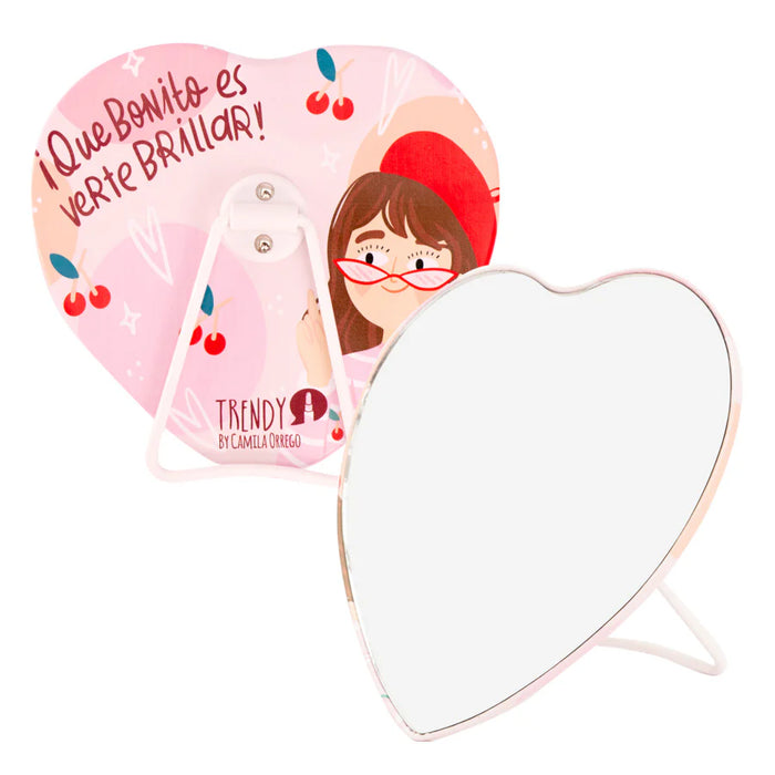 Espejo Corazón Trendy