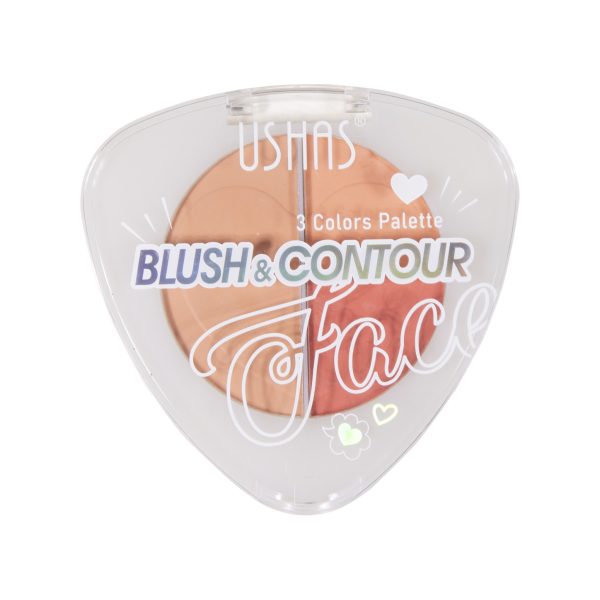 Paleta Ushas Contorno y Rubor Face Diamond
