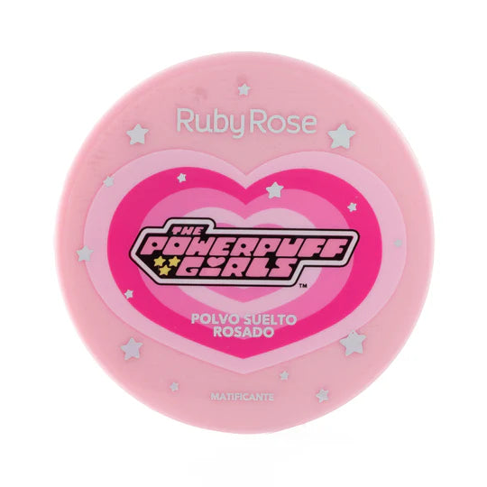 Polvo Suelto Rosado Ruby Rose Chicas Superpoderosas