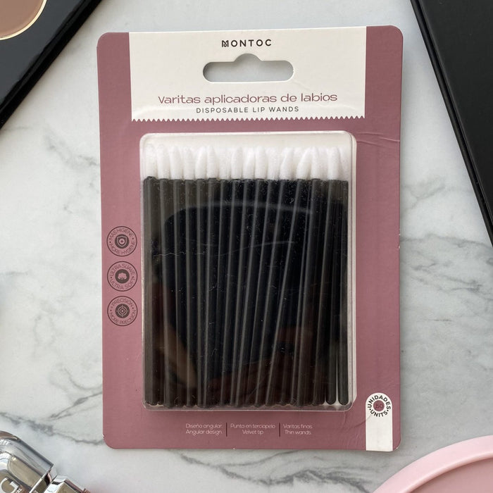 Aplicador de Labios Montoc Negro X50