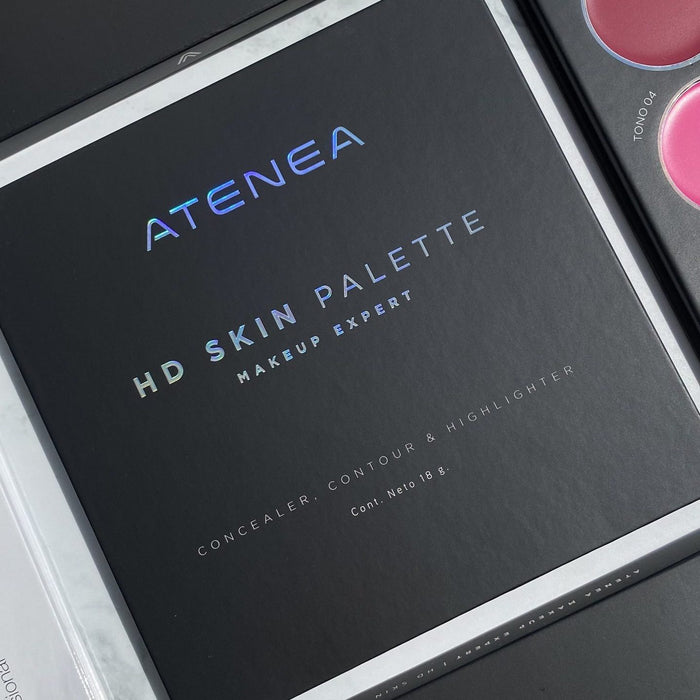 Paleta Hd Skin Atenea Corrector, Contorno E Iluminardor