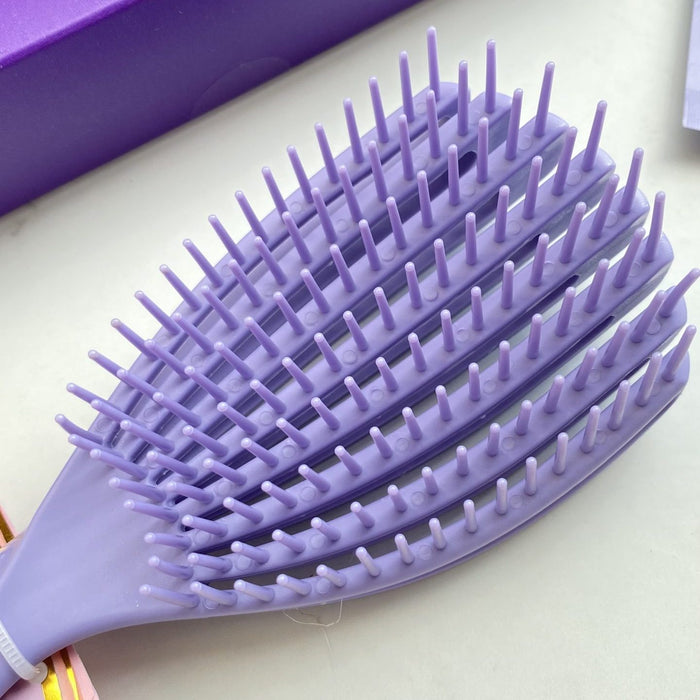Cepillo Anti Frizz Morado Mini Miis