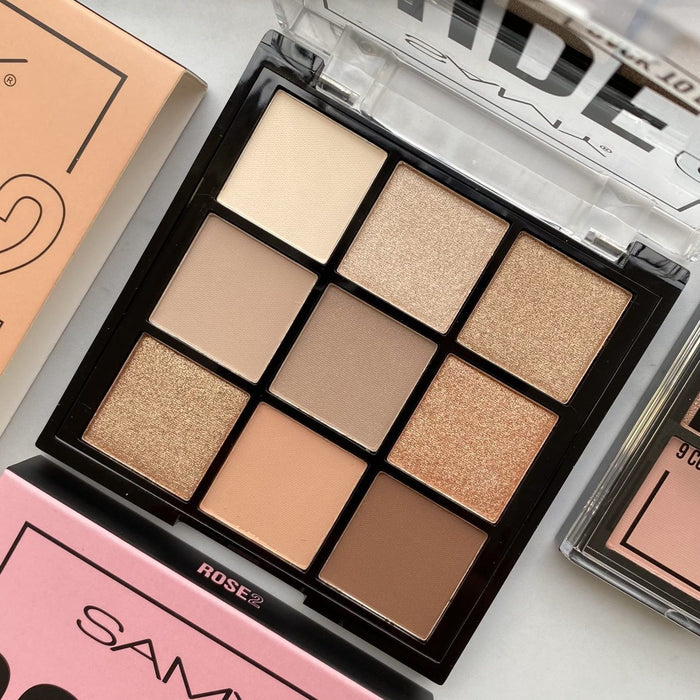 Paleta de Sombras Samy X9 Back To Basics Nude 2