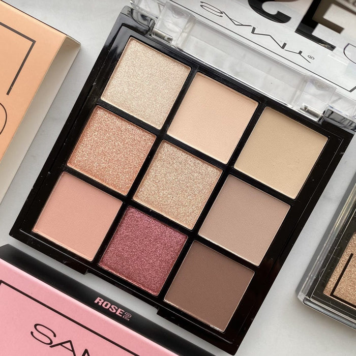 Paleta de Sombras Samy X9 Back To Basics Rose 2