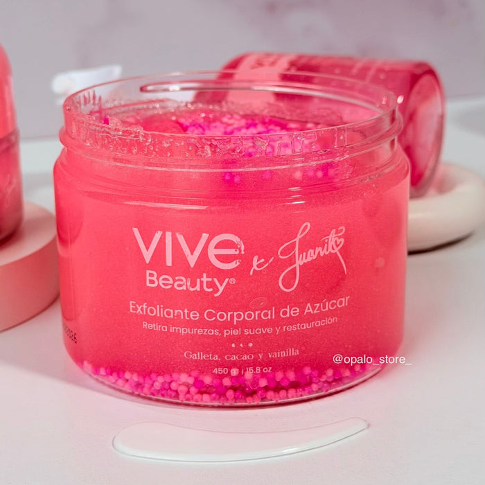 Exfoliante de Azúcar Body Party VIVE BEAUTY X JUANITO