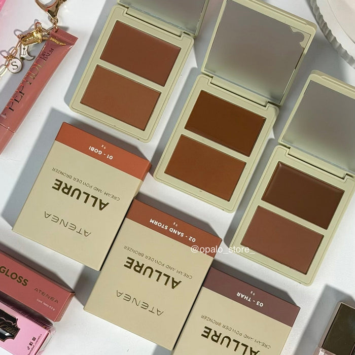 BRONZER DUO CREMA Y COMPACTO ALLURE ATENEA