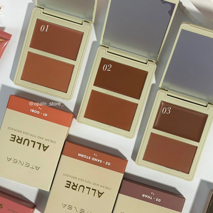 BRONZER DUO CREMA Y COMPACTO ALLURE ATENEA