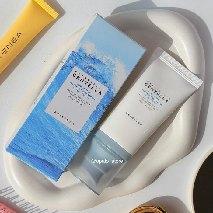 Protector Solar Madagascar Centella Hyalu-Cica Water-Fit Sun Serum SPF50+  X 50 ml SKIN1004