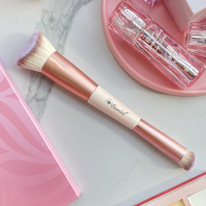 Brocha Bloomshell 2 en 1 Corrector y Base