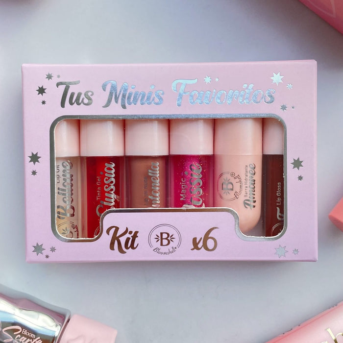 Kit Mini Favoritos X6 Bloomshell