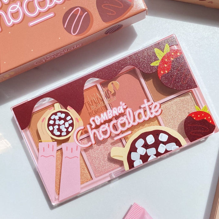Paleta Sombra Chocolate Trendy