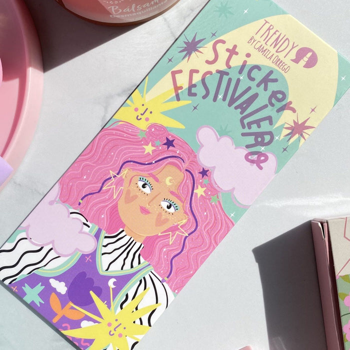 Sticker Festivalero Trendy