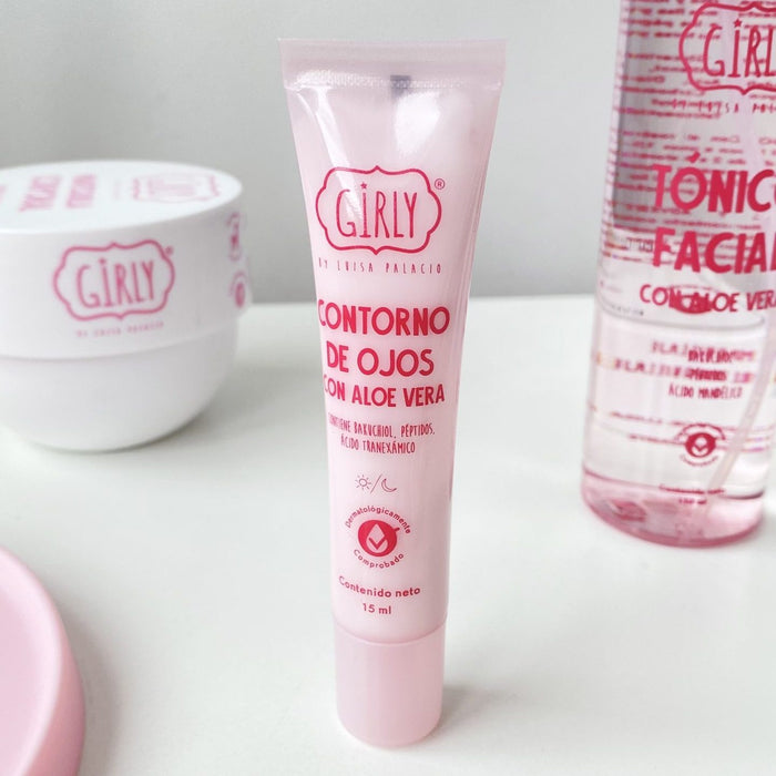 Contorno de Ojos con Aloe Vera Girly