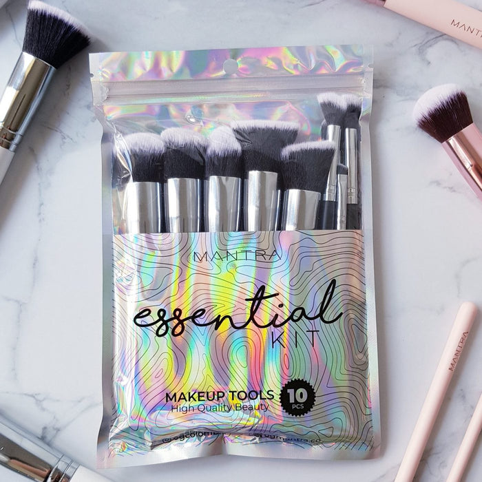 Kit de Brochas Mantra Kabuki X10 Und