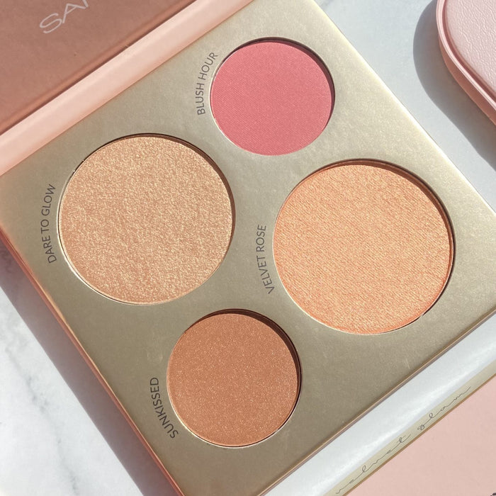 Paleta de Sombras Samy Velvet Glam