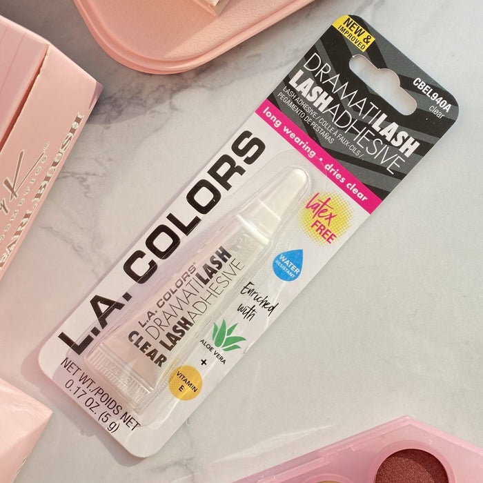 Pegante de Pestañas Transparente Dramati Lash L.a Colors
