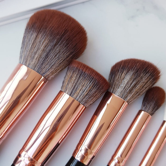 Kit de Brochas Atenea Glam Rose X8