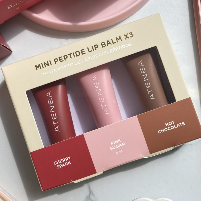 Kit Lip Balm Mini Peptidos X3 Atenea