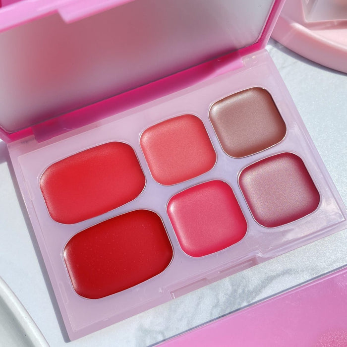 Paleta de Labios Kiss Love Bloomshell X6
