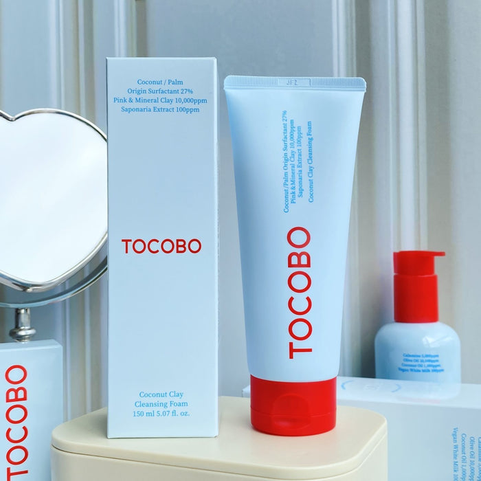 Limpiador Facial Tocobo en Espuma Coconut Clay