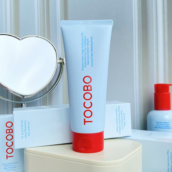 Limpiador Facial Tocobo en Espuma Coconut Clay