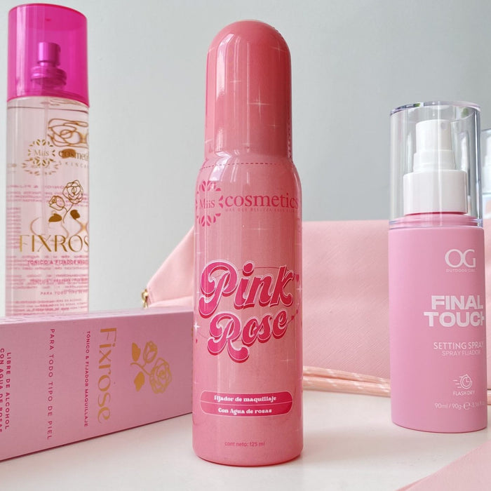 Fijador de Maquillaje Pink Rose Miis