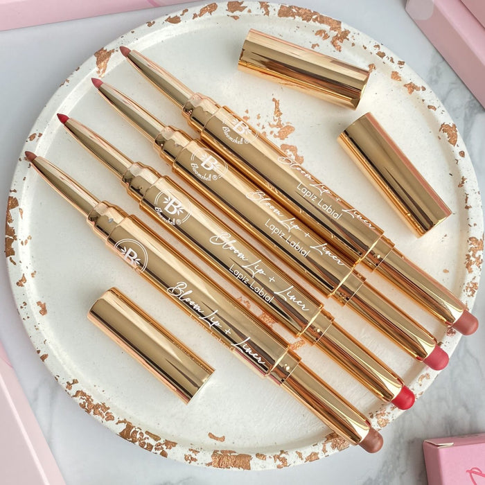 Bloom Lip + Liner Labial y Lapiz Doble Bloomshell