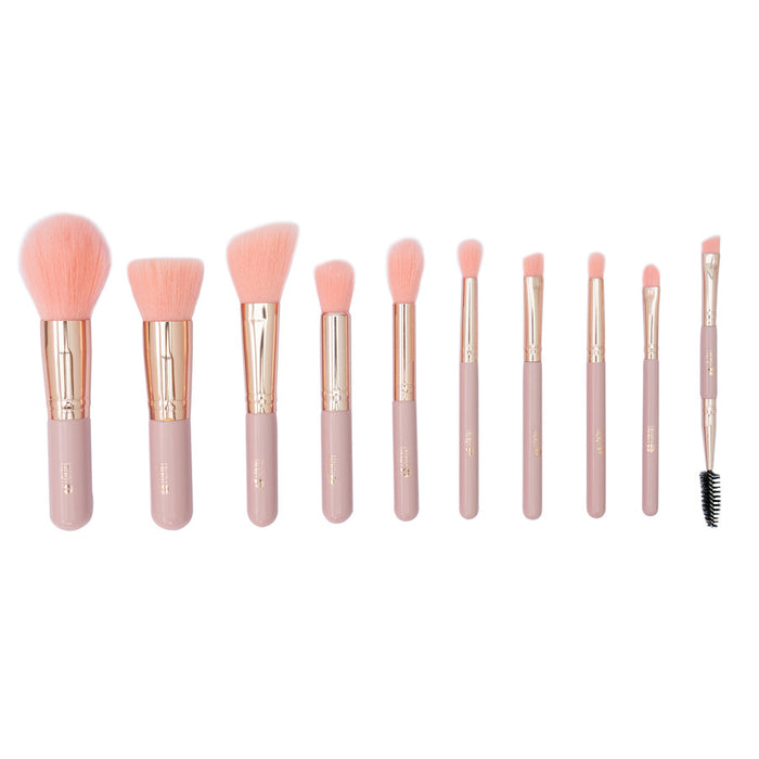 Kit de Brochas Trendy Mini Rosado Km10 Animal Print