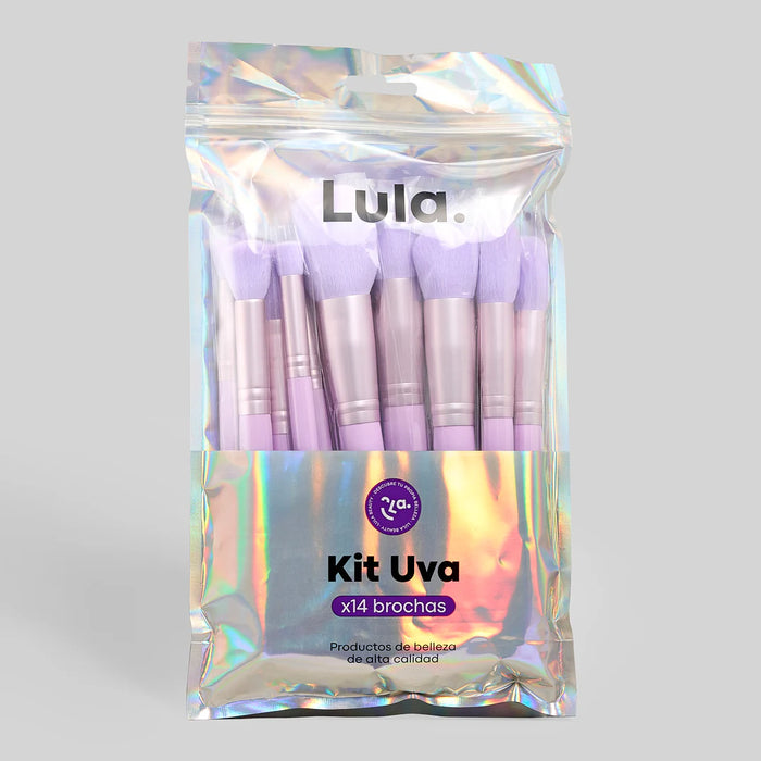 Kit de Brochas Uva Lula X14 Kl19
