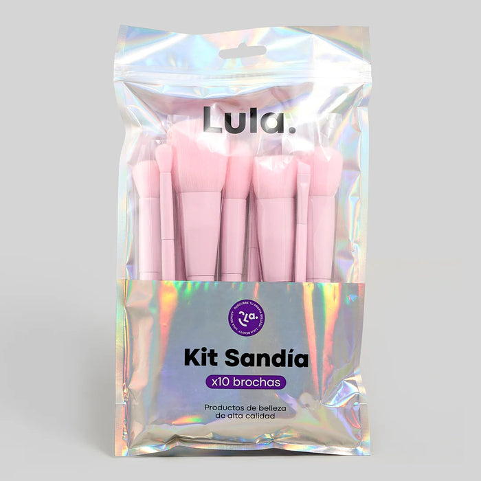 Kit de Brochas Sandia Lula X10 Kl18