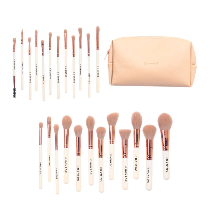 Kit de Brochas Montoc Cream X24 Und