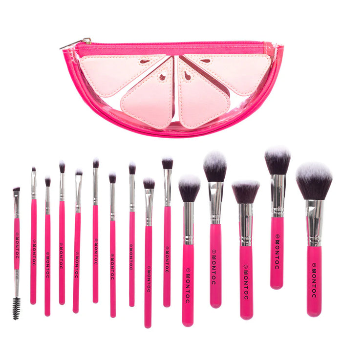 Kit de Brochas Montoc Watermelon X15 Und
