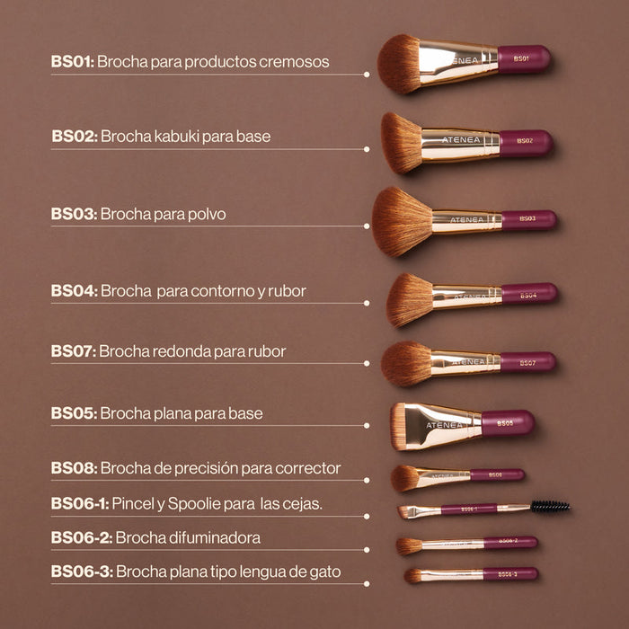Brochas individuales Sublime ATENEA