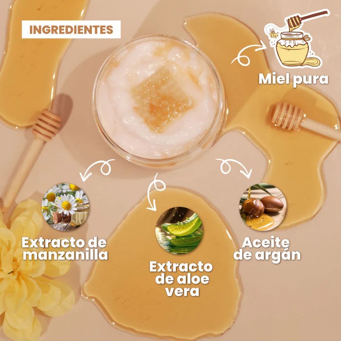 Mascarilla Capilar Nutritiva Miel Rosada Lluvia de Estrellas