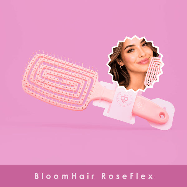 Cepillo Bloom Hair Rose Flex Jm003 Bloomshell