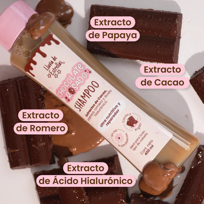 Shampoo Chocolate Rosado Lluvia de Estrellas