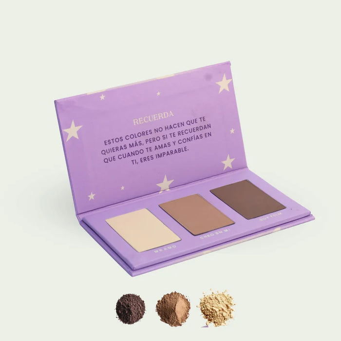 Paleta Contorno Iluminador Pin Up Glow Magic