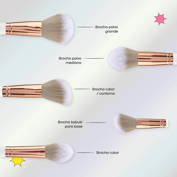 Kit de Brochas Lula X30 Und Stone Kl11