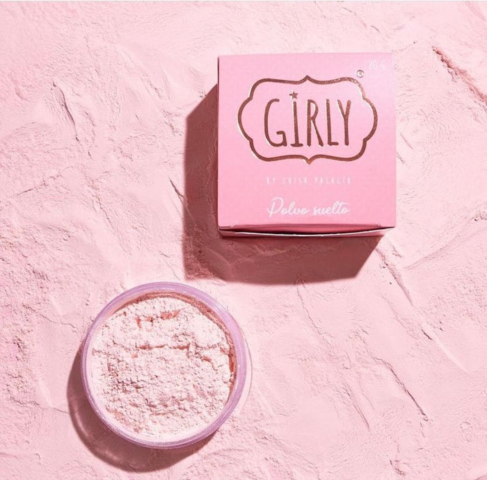 Polvo Suelto Girly Rosado