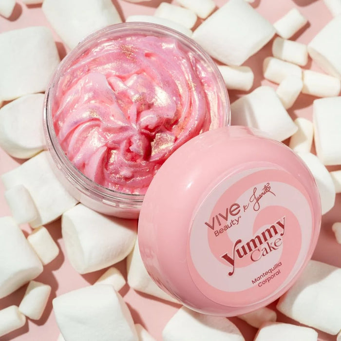 Mantequilla Corporal Yummy Cake VIVE BEAUTY X JUANITO