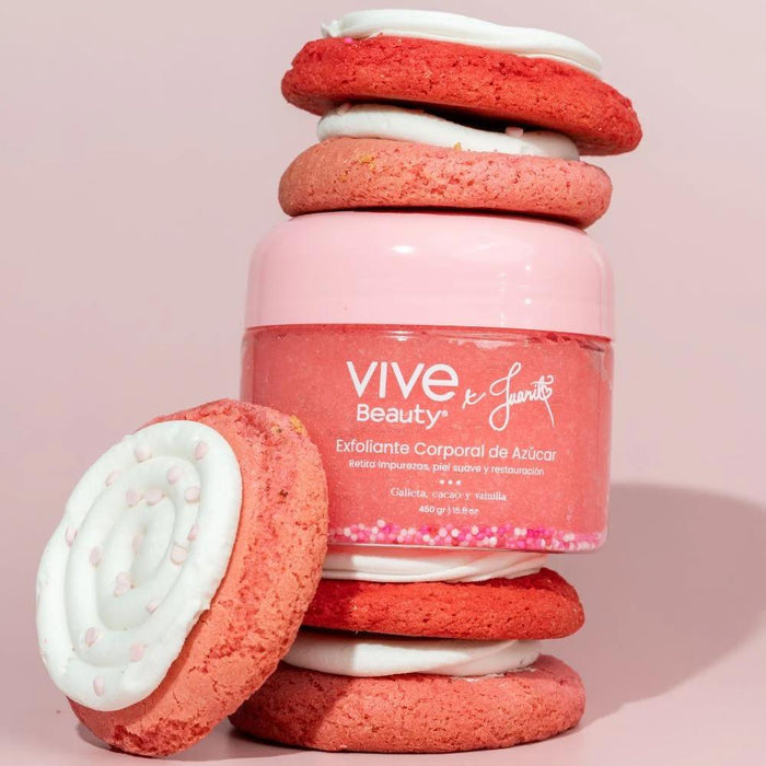 Exfoliante de Azúcar Body Party VIVE BEAUTY X JUANITO