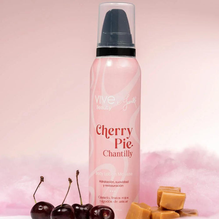 BODY LOTION CHERRY PIE CHANTILLY VIVE BEAUTY X JUANITO
