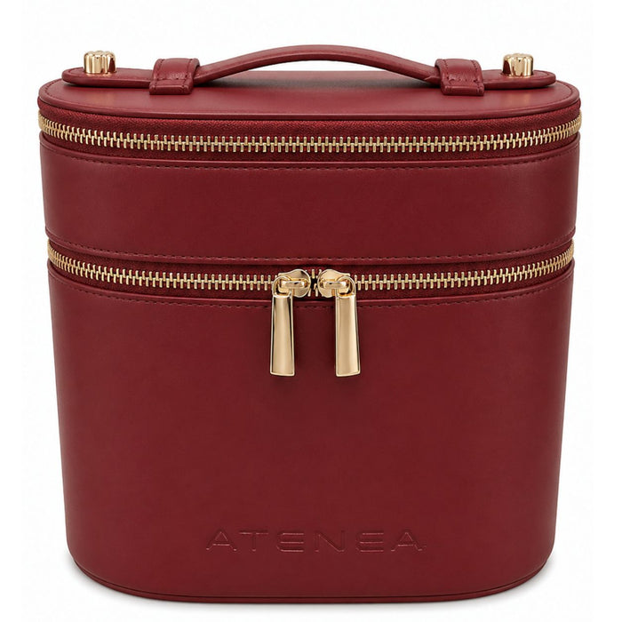 Cosmetiquera Duo Burgundy Atenea